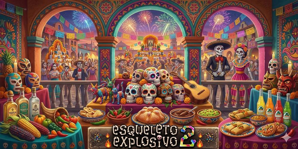 dinero real Esqueleto Explosivo 2